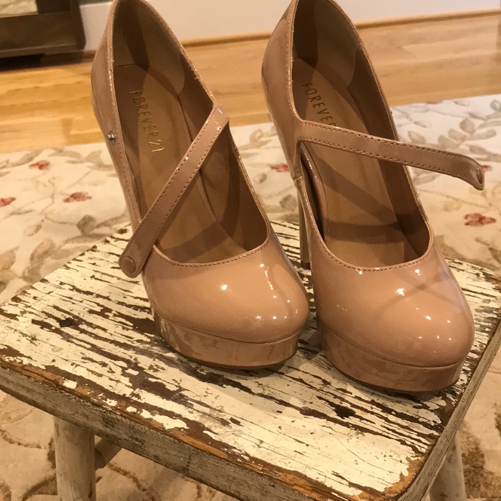 Forever 21 Nude Heels